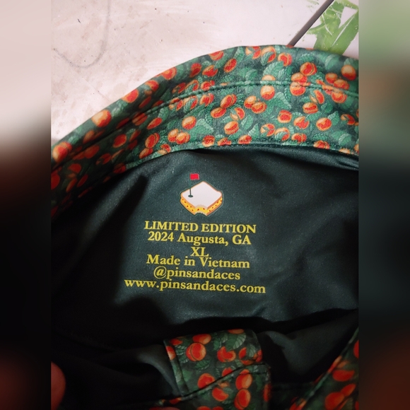 Pins & Aces Masters 2024 Golf Shirt - Picture 3 of 4